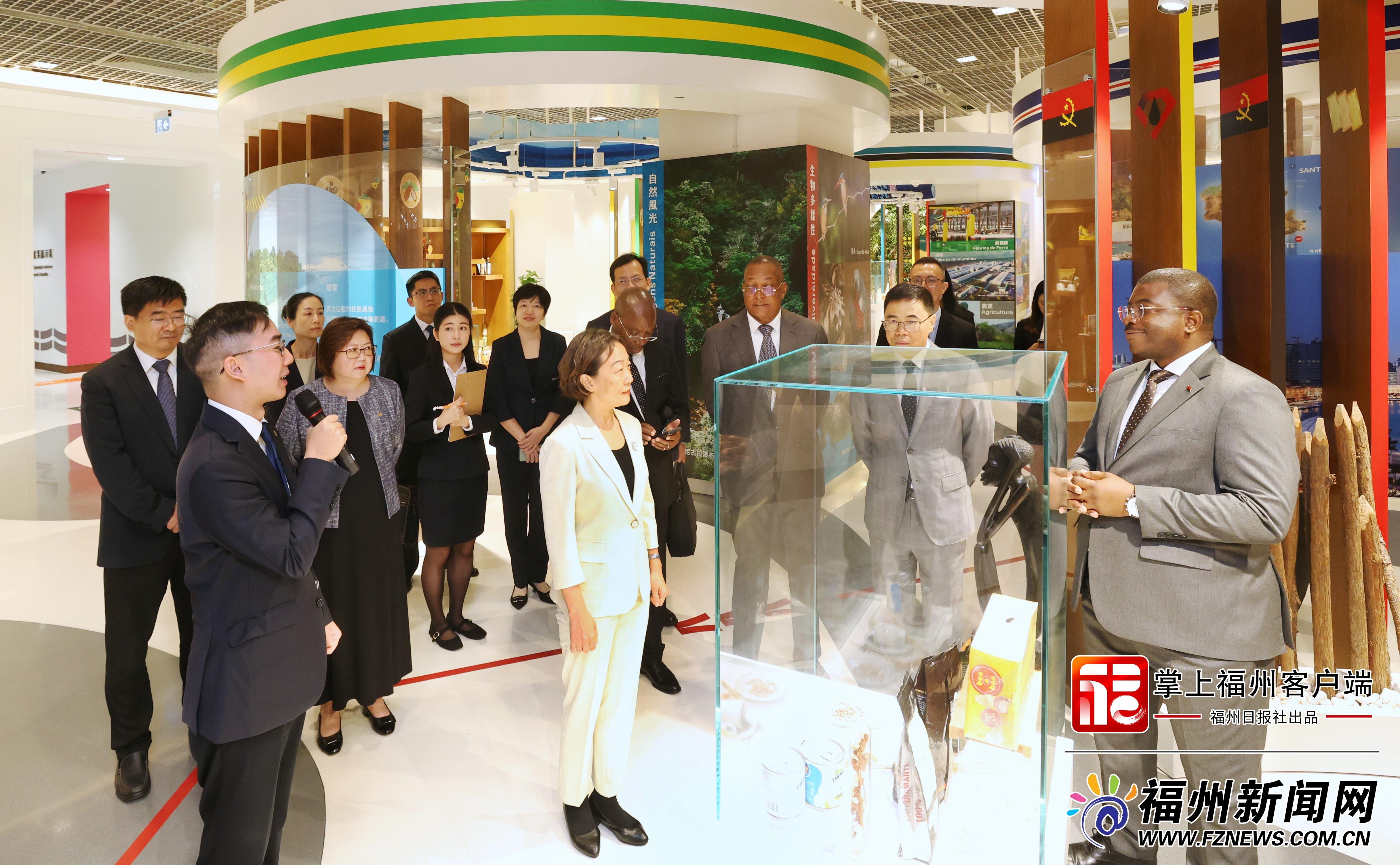 郭宁宁率福州市代表团访问澳门